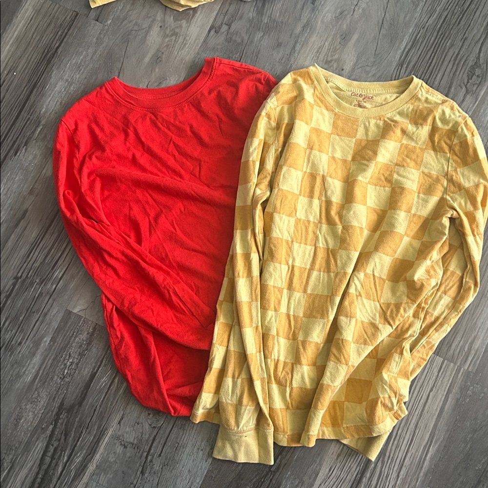 2 Cat & Jack Crewneck Shirts